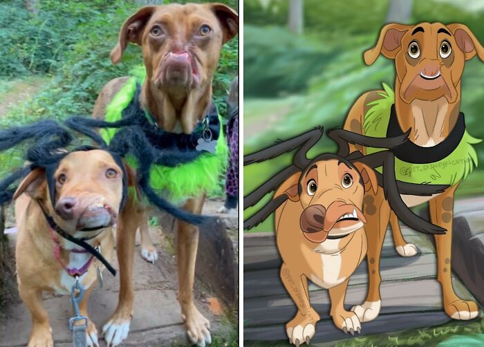 People Keep Sending Their Pets to This Artist Who Turns Them Into Disney Magic (28 New Pics!)