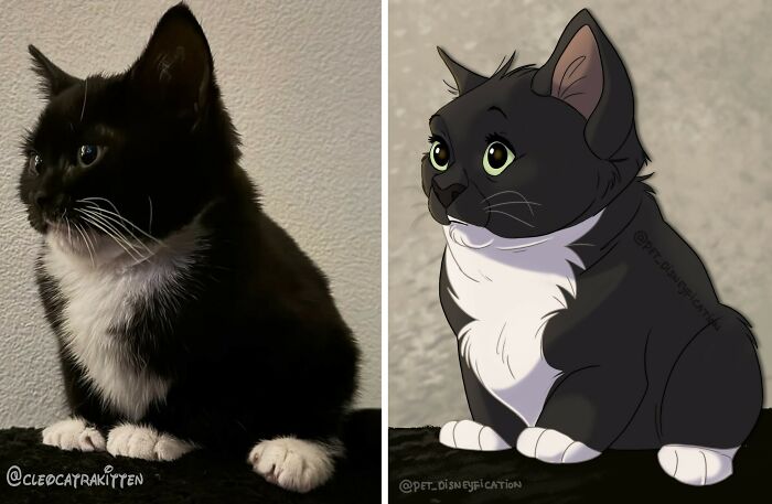 People Keep Sending Their Pets to This Artist Who Turns Them Into Disney Magic (28 New Pics!)