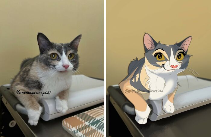 People Keep Sending Their Pets to This Artist Who Turns Them Into Disney Magic (28 New Pics!)