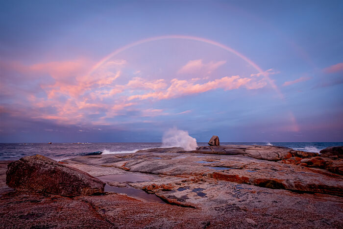 Rainbow and Rogue Waves By Saskia Sparshott