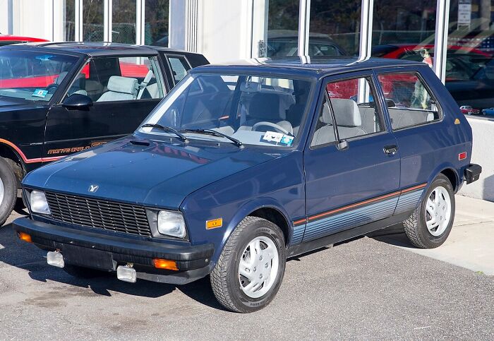 I Present The 1988 Yugo (aka The 'You Go' Car)