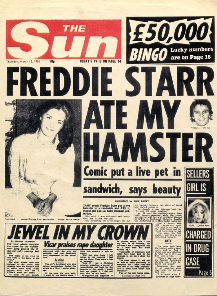 Wait, They Actually Put These Moments On Front Pages?!