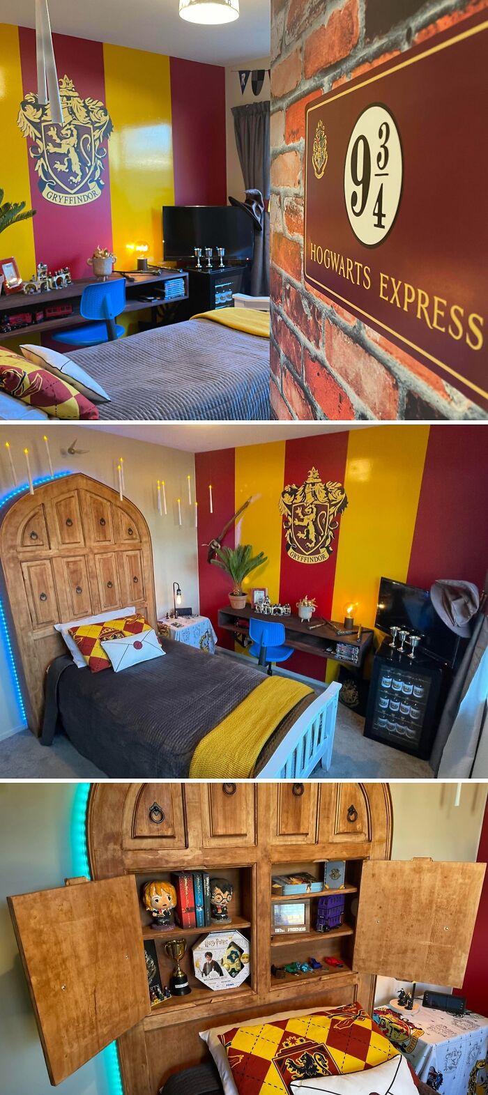 Renovated a Kid’s Room in 6 Hours – Harry Potter Magic Included!