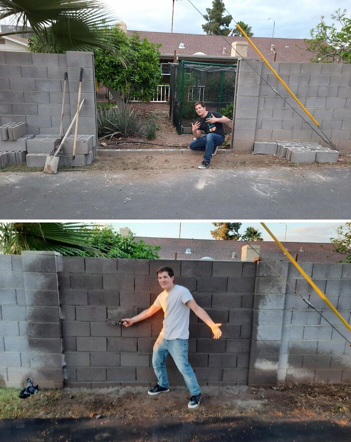 Oops! Knocked Down a Wall by Accident, Fixed It the Next Day