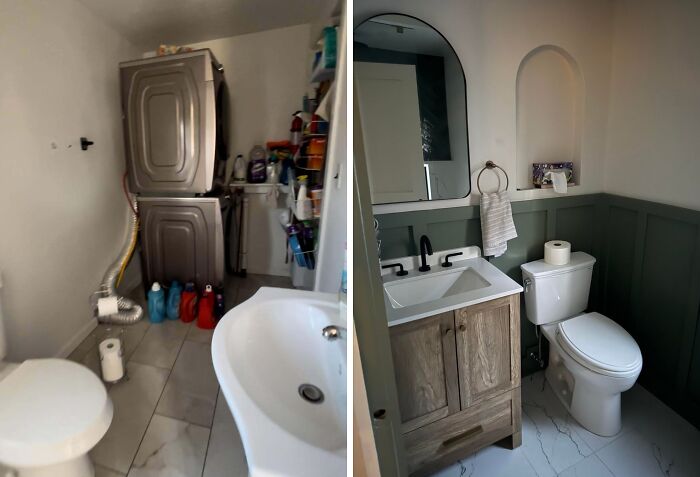 Bathroom Glow: Before and After Upgrade