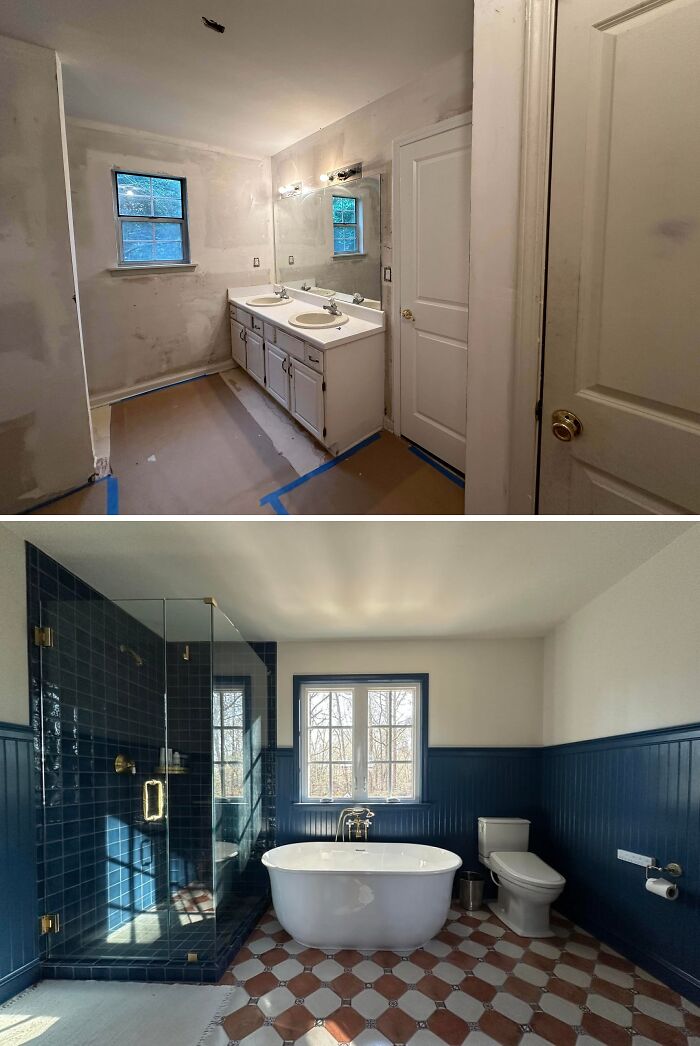 Main Bathroom Gets the Full Gut Treatment