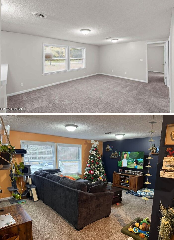 Painfully Grey House Gets Some Much Needed Life