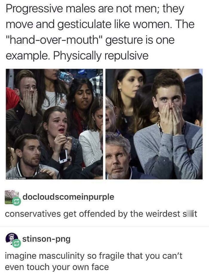 Careful With Those Big Guy Gestures!