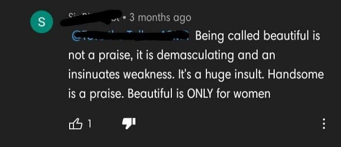 You Can’t Be Beautiful AND A Man. Nope.