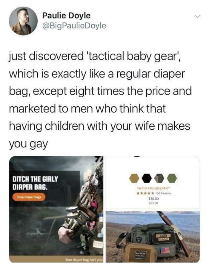 Fatherhood? Not Safe Either, Apparently.