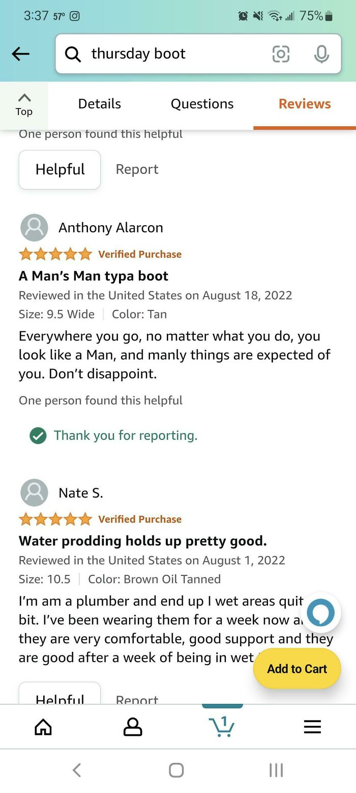 This Boot Reviewer Is Peak Toxic Masculinity