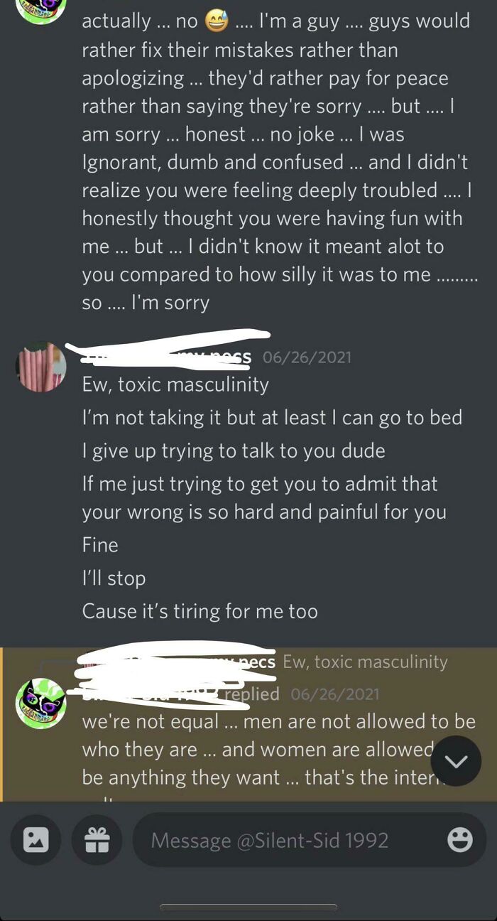 Saying Sorry Is a Big No-No for ‘Real Men’