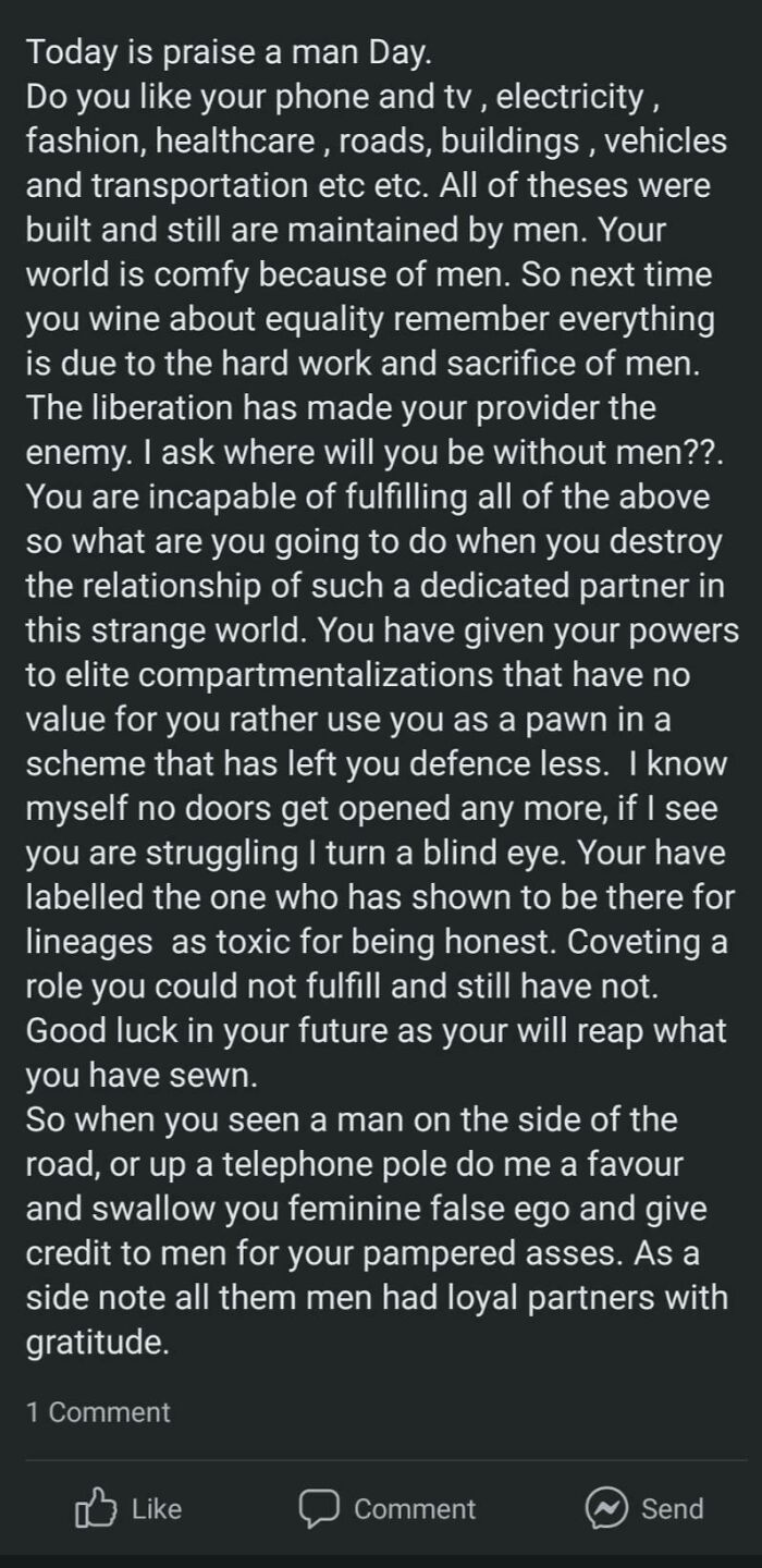 This Guy? A Goldmine of Cringe.