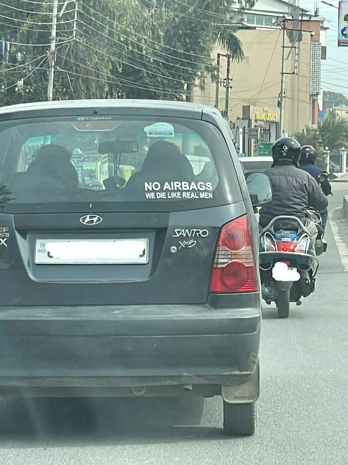 Basic Safety Isn’t Manly Enough, Apparently.