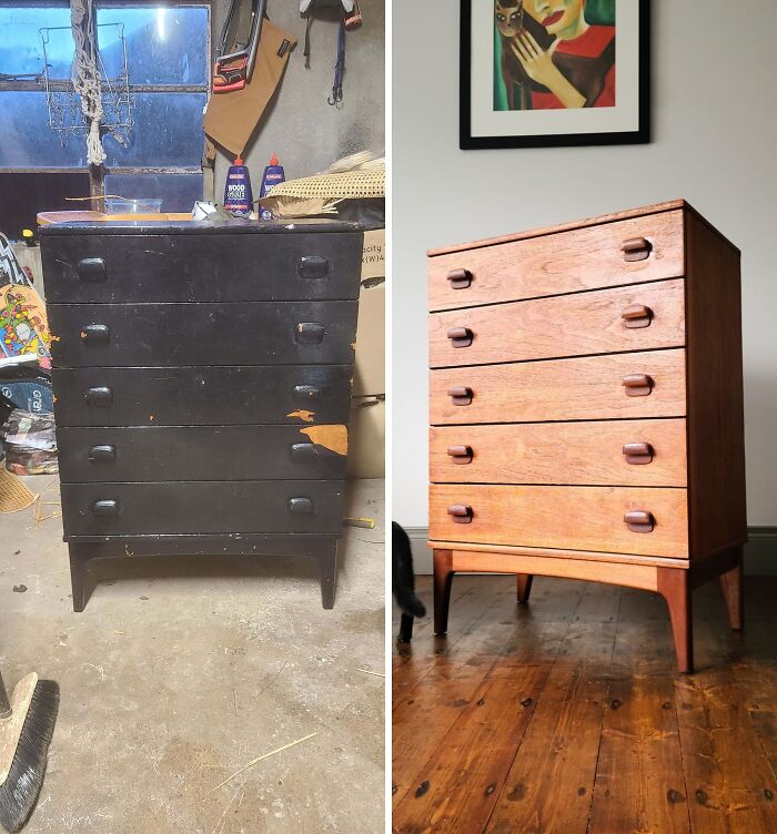 Mid-Century Strip Down Flip