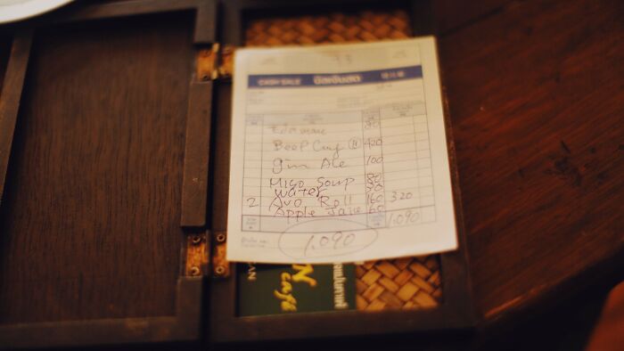 Bill time! They calculate your exact order cost down to the cent and want a precise digital payback.