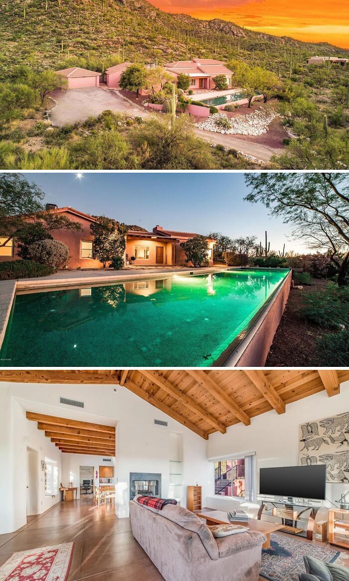 Rammed-Earth on Nearly 7 Acres with a Lap Pool Hugging the Horizon—Dream or Reality?