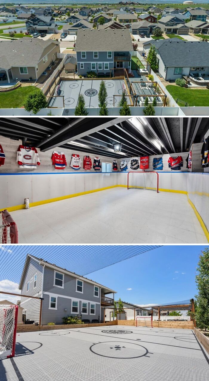 Colorado Home With BOTH Indoor and Outdoor Hockey Rinks