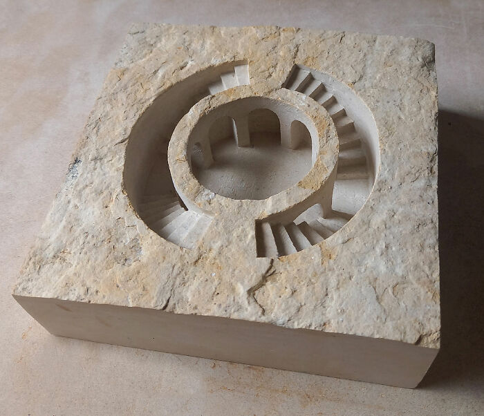 "Rotunda V" - Sand Sculpture Glow-Up