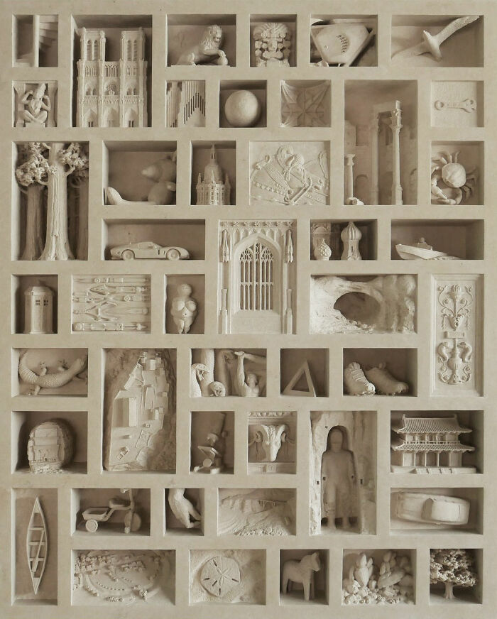 "Windows 22" - Limestone Peeks Into Tiny Worlds