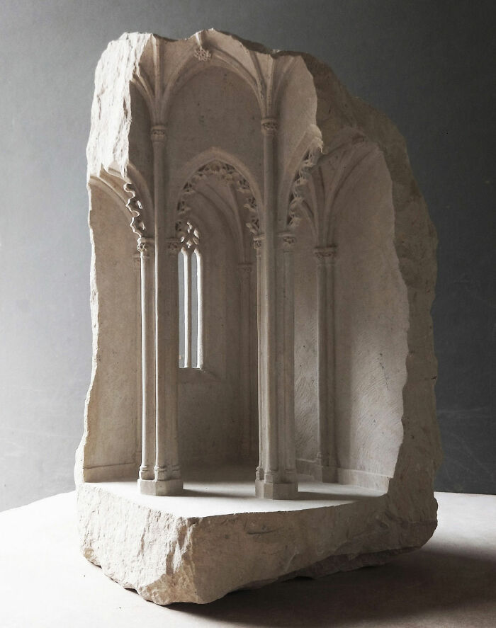 "A Light In Dark Places" - Gothic Magic in Stone