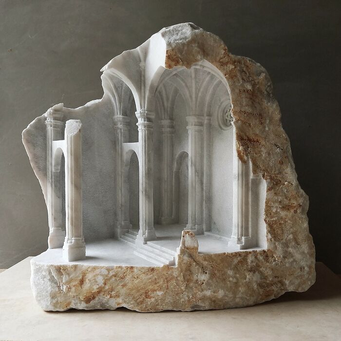"Cathedral: Study" - Marble Mini Sanctuary