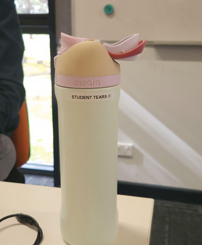 My Math Teacher’s Water Bottle Is Busy Teaching Too
