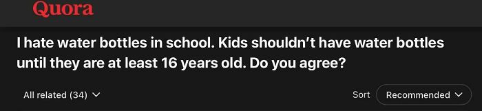 Teachers Are Basically Promoting Dehydration Now. See This?