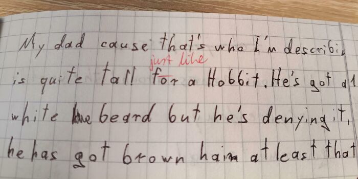 The Way My Teacher Corrected My Work Is... Something Else