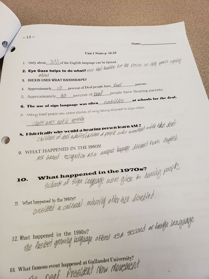 My Teacher Used A Different Font For Every Single Question