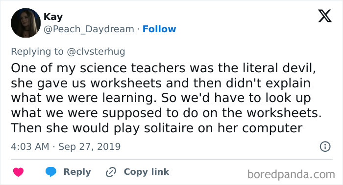 Is This A Universal Teacher Thing?