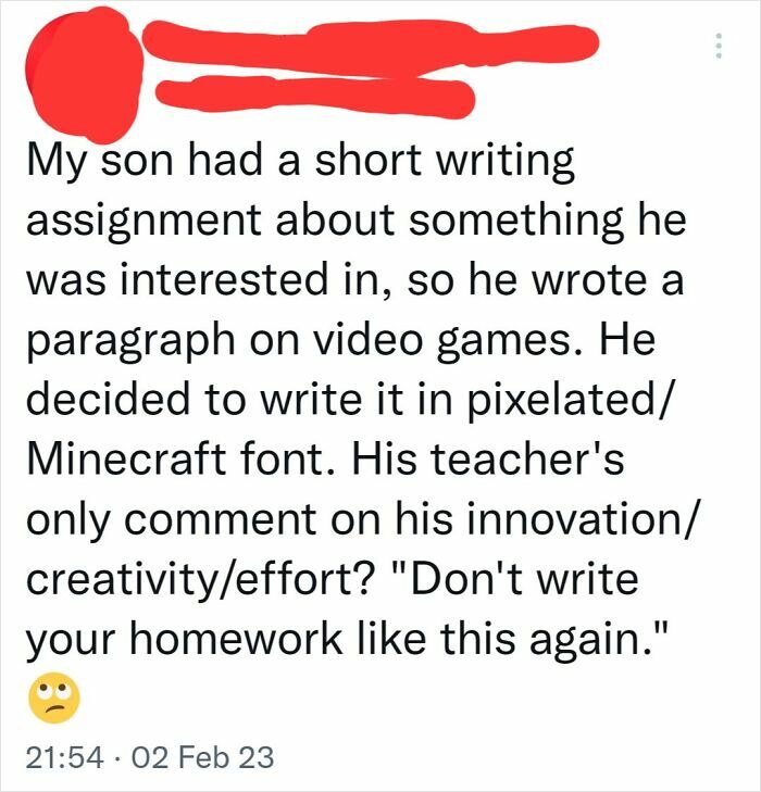 When Kids Get Creative And Teachers Totally Don't Get It