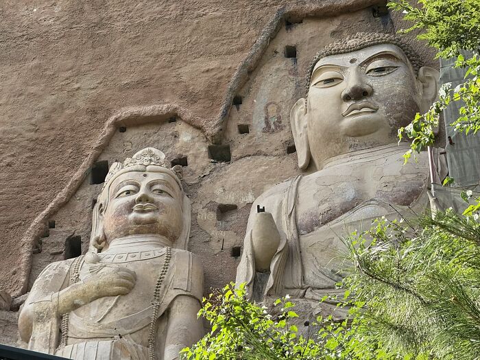Rockin' It at Maijishan Grottoes