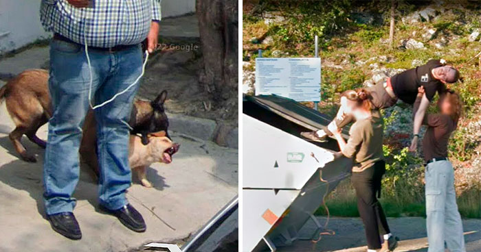 Wait, Google Street View Actually Caught These Hilarious Moments?