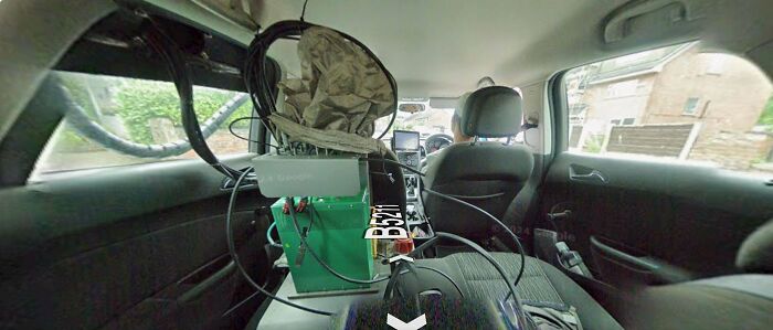 Inside The Google Maps Car!