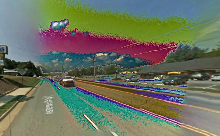 Super Glitchy Road Found In Norway
