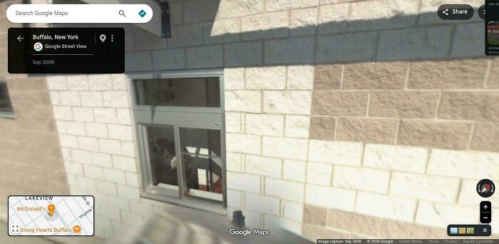 Street View Car Ordering McDonald’s, September 2008