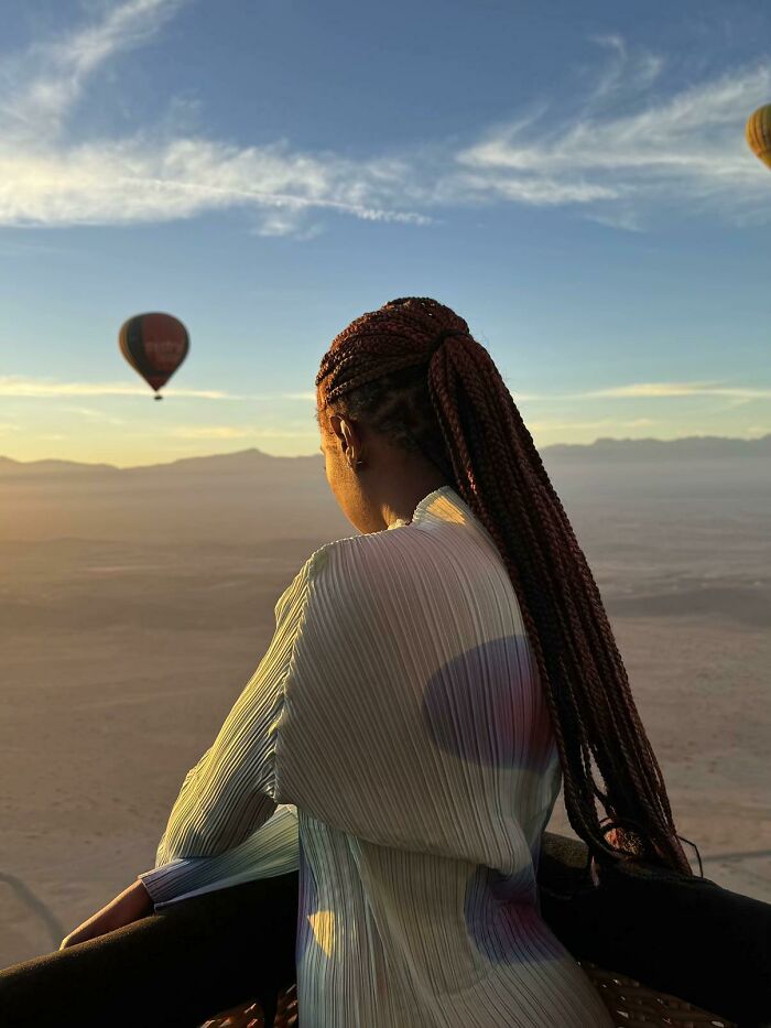 That time I solo-traveled and got AirDropped this pic—shy me loved it