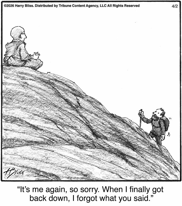 40 One-Panel Comics By Harry Bliss That Nail Everyday Weirdness