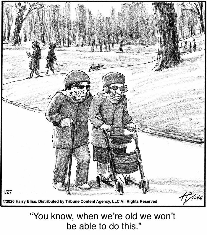 40 One-Panel Comics By Harry Bliss That Nail Everyday Weirdness