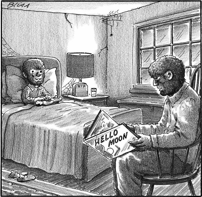 40 One-Panel Comics By Harry Bliss That Nail Everyday Weirdness