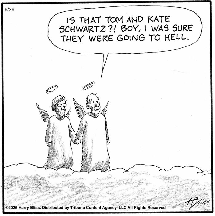 40 One-Panel Comics By Harry Bliss That Nail Everyday Weirdness