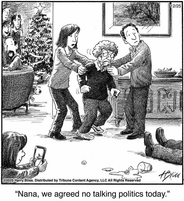 40 One-Panel Comics By Harry Bliss That Nail Everyday Weirdness