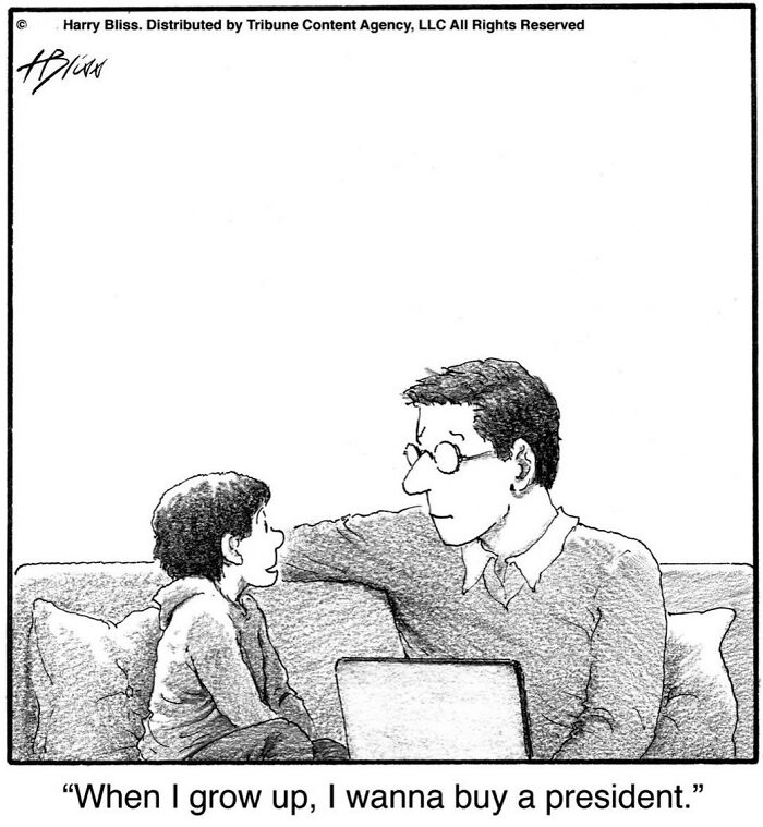40 One-Panel Comics By Harry Bliss That Nail Everyday Weirdness