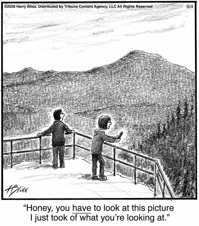 40 One-Panel Comics By Harry Bliss That Nail Everyday Weirdness