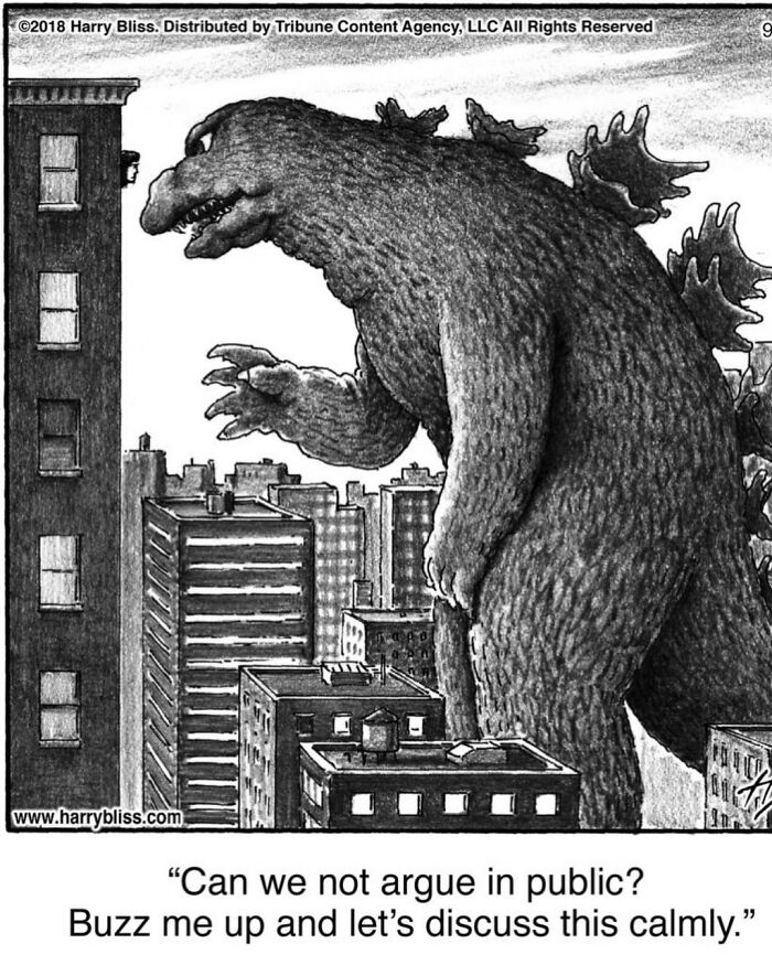 40 One-Panel Comics By Harry Bliss That Nail Everyday Weirdness