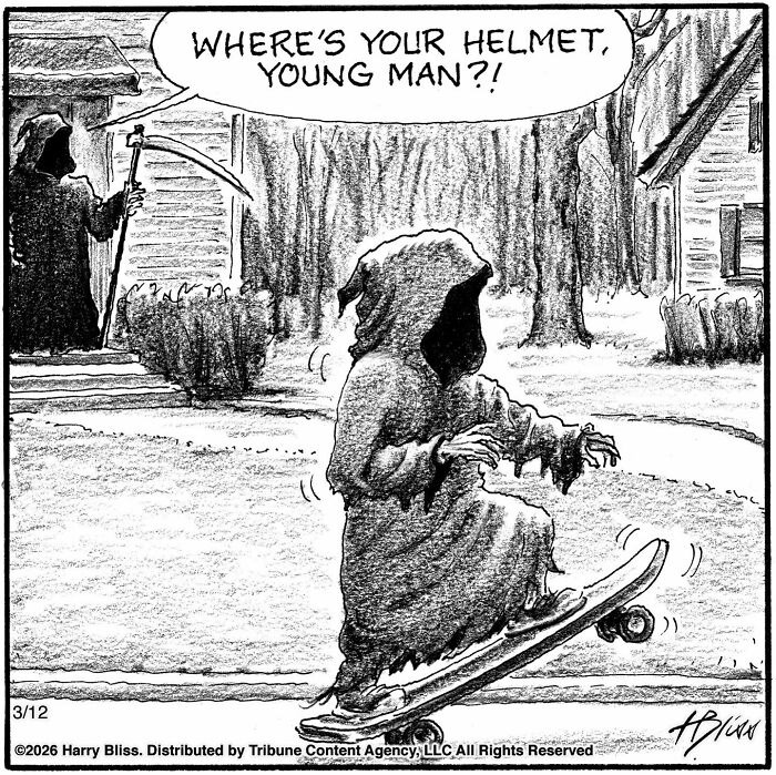 40 One-Panel Comics By Harry Bliss That Nail Everyday Weirdness