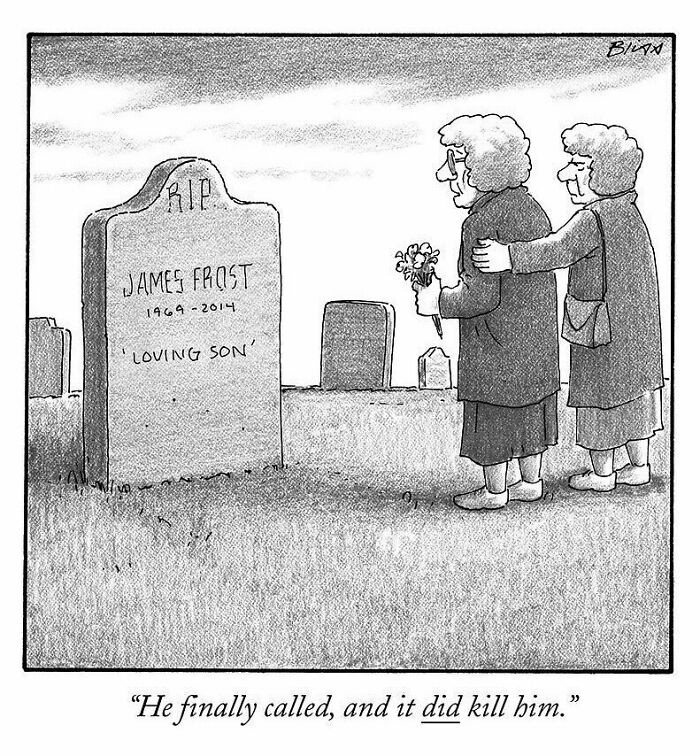 40 One-Panel Comics By Harry Bliss That Nail Everyday Weirdness