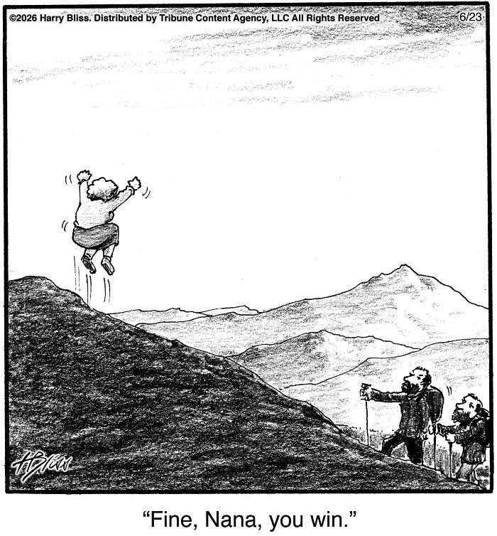 40 One-Panel Comics By Harry Bliss That Nail Everyday Weirdness