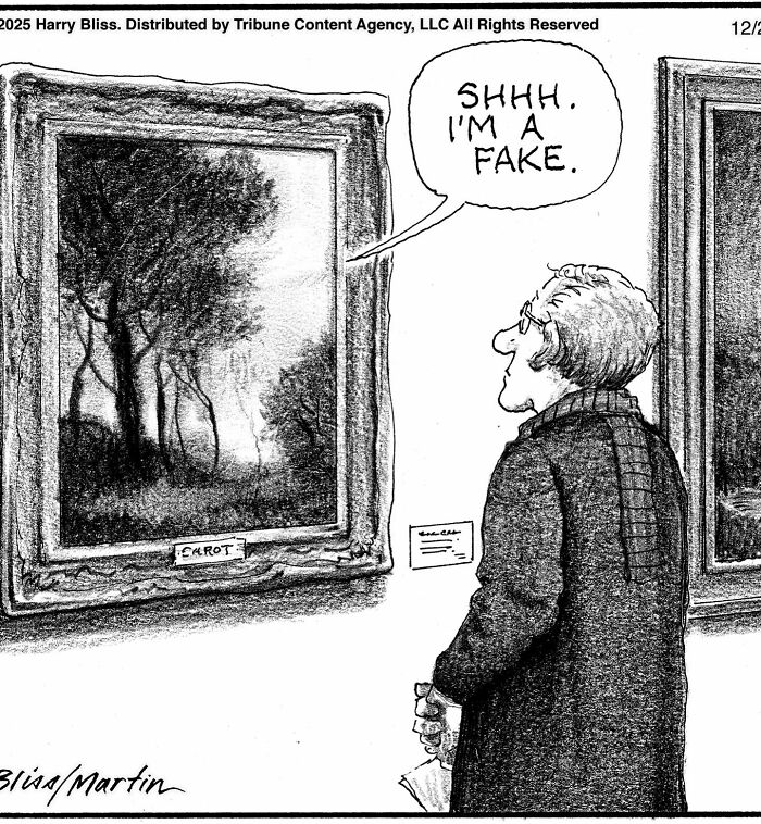 40 One-Panel Comics By Harry Bliss That Nail Everyday Weirdness